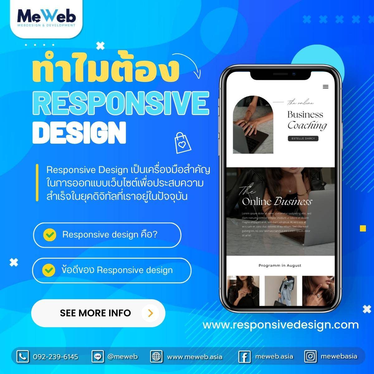 Responsive Design คือ ‼️ แล้วทำไมถึงเป็นที่รู้จักในปัจจุบัน